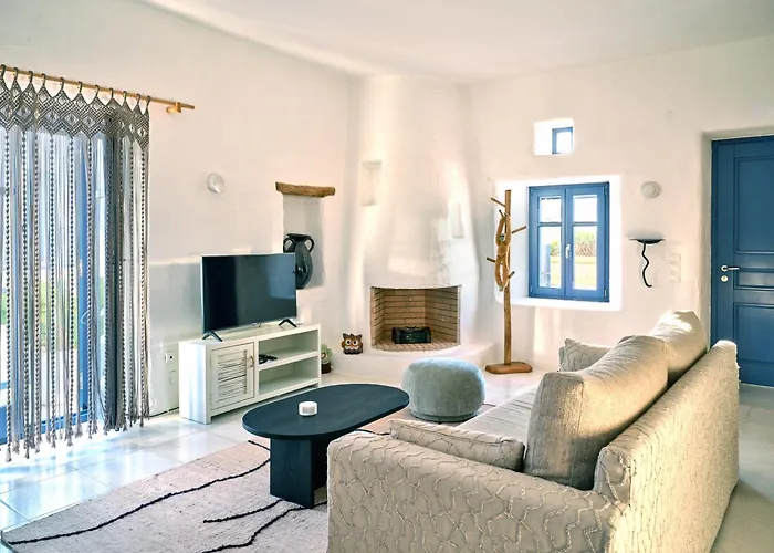 Leticia With Pool With Amazing Sea Views, Paros Βίλα *