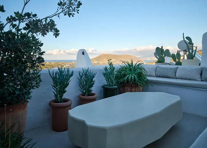 Leticia With Pool With Amazing Sea Views, Paros