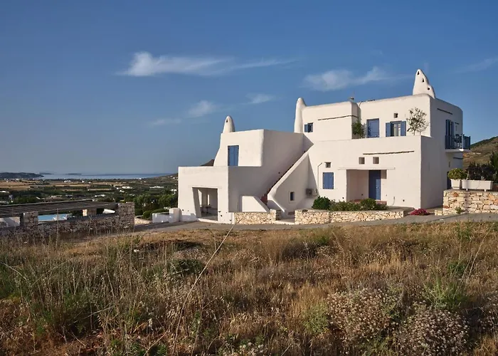 Leticia With Pool With Amazing Sea Views, Paros